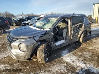 2023 Mitsubishi Outlander SEL with VIN JA4J4VA83PZ017742, listed as a Copart auction lot 88860155 with 87,047 mi miles and Salvage Title. Bid and sale history available at carsss.com. Image 1.