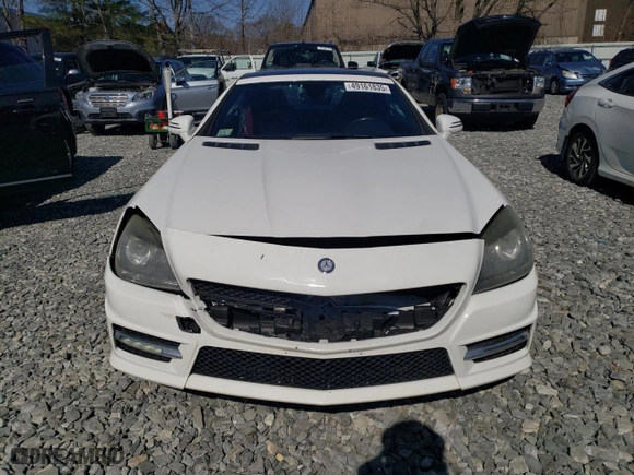 2015 Mercedes-Benz SLK-Class SLK 250 with VIN WDDPK4HA5FF099049, listed as a Copart auction lot 49161835 with 93,759 mi miles and Clean Title. Bid and sale history available at carsss.com. Image 5.