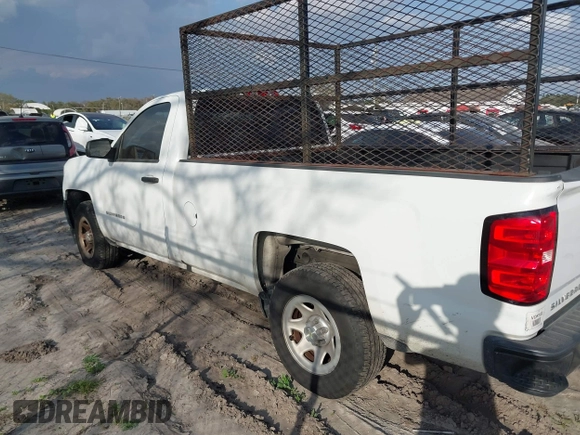 2017 Chevrolet Silverado 1500 LS with VIN 1GCNCNEH0HZ311542, listed as a IAAI auction lot 41564768 with 1 mi miles. Bid and sale history available at carsss.com. Image 3.