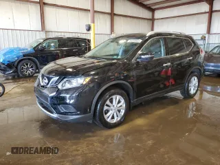 2015 Nissan Rogue SV with VIN KNMAT2MV0FP539344, listed as a Copart auction lot 54203685 with 173,041 mi miles and Salvage Title. Bid and sale history available at carsss.com. Image 1.