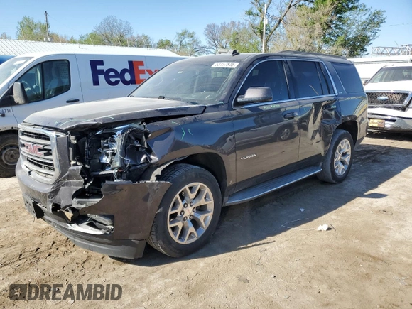 2015 GMC Yukon SLT z VIN 1GKS2BKC9FR147397, wystawiony jako Copart lot #53157845 z przebiegiem 131 552 mil mil oraz Szkoda całkowita • Salvage title. Historia ofert i sprzedaży dostępna na DreamBid. Obrazek 1.