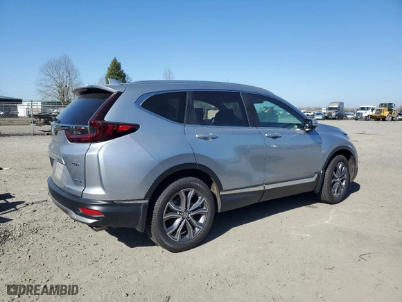 2020 Honda CR-V Touring with VIN 2HKRW2H93LH650856, listed as a Copart auction lot 47092025 with 0 mi miles and Salvage Title. Bid and sale history available at carsss.com. Image 3.