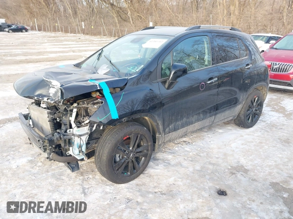 2020 Chevrolet Trax LT with VIN 3GNCJLSB5LL111264, listed as a IAAI auction lot 41385302 with 60,369 mi miles and . Bid and sale history available at DreamBid. Image 17.