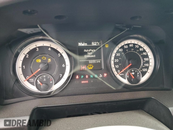 2019 Ram 1500 Classic Tradesman with VIN 1C6RR6FG1KS526494, listed as a Copart auction lot 89125065 with 66,551 mi miles and Salvage Title. Bid and sale history available at carsss.com. Image 9.