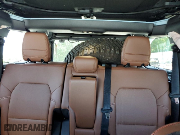 2024 Ford Bronco Heritage Limited Edition z VIN 1FMEE4GP4RLA74109, wystawiony jako Copart lot #56739705 z przebiegiem 6 656 mil mil oraz Szkoda całkowita • Salvage title. Historia ofert i sprzedaży dostępna na DreamBid. Obrazek 10.