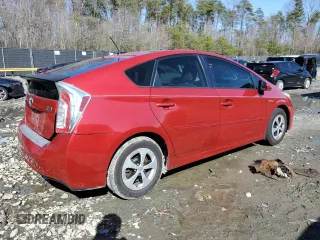 2012 Toyota Prius One with VIN JTDKN3DU5C1560314, listed as a Copart auction lot 49600765 with 114,923 mi miles and Salvage Title. Bid and sale history available at carsss.com. Image 3.