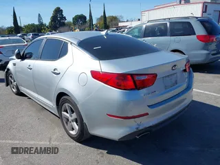 2015 Kia Optima LX with VIN 5XXGM4A77FG431285, listed as a IAAI auction lot 38792800 with 99,378 mi miles and . Bid and sale history available at DreamBid. Image 3.