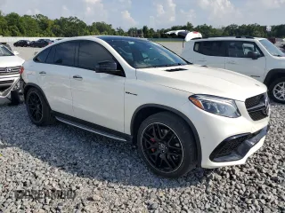 2018 Mercedes-Benz GLE 63 S AMG with VIN 4JGED7FB6JA119044, listed as a Copart auction lot 61832525 with 55,801 mi miles and Salvage title. Bid and sale history available at DreamBid. Image 4.
