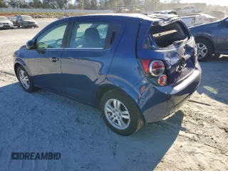 2013 Chevrolet Sonic LT with VIN 1G1JC6SB2D4246567, listed as a Copart auction lot 76625054 with 98,698 mi miles and Salvage Title. Bid and sale history available at carsss.com. Image 2.