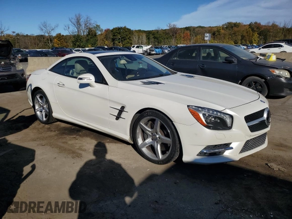2013 Mercedes-Benz SL-Class SL 550 with VIN WDDJK7DA3DF013943, listed as a Copart auction lot 76292184 with 73,373 mi miles and Salvage Title. Bid and sale history available at carsss.com. Image 4.