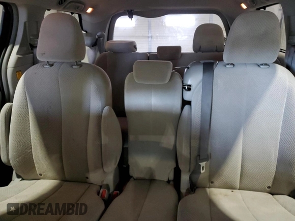 2012 Toyota Sienna LE AAS with VIN 5TDKK3DC6CS264818, listed as a Copart auction lot 52145145 with 143,510 mi miles and Salvage Title. Bid and sale history available at carsss.com. Image 10.
