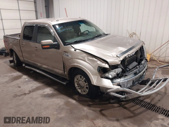 2012 Ford F-150 XL with VIN 1FTFW1ET9CFA04969, listed as a IAAI auction lot 41650332 with 154,654 mi miles and . Bid and sale history available at DreamBid. Image 1.