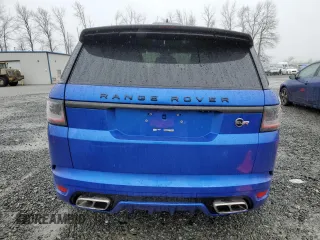 2019 Land Rover Range Rover Sport SVR with VIN SALWZ2SE2KA814838, listed as a Copart auction lot 45405035 with 74,674 mi miles and Salvage Title. Bid and sale history available at DreamBid. Image 6.