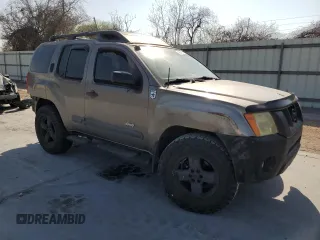 2005 Nissan Xterra S with VIN 5N1AN08W85C605450, listed as a Copart auction lot 48674235 with Not Provided miles and Salvage Title. Bid and sale history available at DreamBid. Image 4.