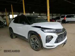 2021 Chevrolet TrailBlazer RS with VIN KL79MUSL5MB056985, listed as a Copart auction lot 46900434 with 46,937 mi miles and . Bid and sale history available at DreamBid. Image 12.