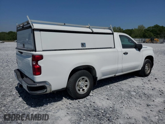 2020 Chevrolet Silverado 1500 Work Truck with VIN 3GCNWAEF8LG122810, listed as a Copart auction lot 52335935 with 99,971 mi miles and Clean Title. Bid and sale history available at carsss.com. Image 3.