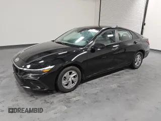 2024 Hyundai Elantra SE with VIN KMHLL4DGXRU662897, listed as a Copart auction lot 51035535 with 49,324 mi miles and Clean Title. Bid and sale history available at DreamBid. Image 1.