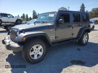 2018 Jeep Wrangler JK Unlimited Sport S with VIN 1C4HJWDG7JL929337, listed as a Copart auction lot 69376174 with 101,313 mi miles and Salvage Title. Bid and sale history available at carsss.com. Image 1.