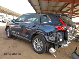 2025 Honda CR-V EX-L with VIN 7FARS4H71SE007851, listed as a IAAI auction lot 41674290 with Not Provided miles and . Bid and sale history available at DreamBid. Image 3.