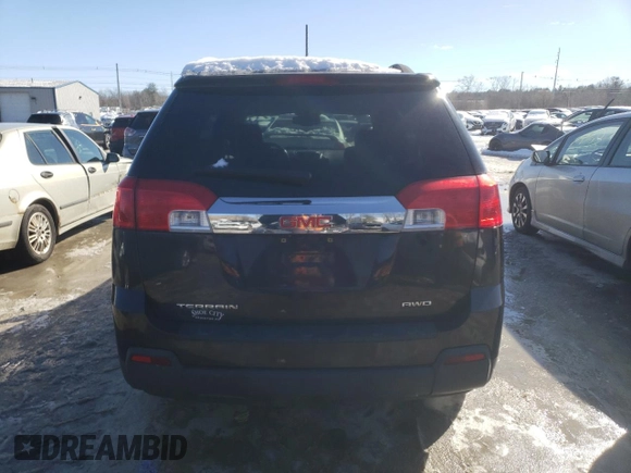 2014 GMC Terrain SLE with VIN 2GKFLWEK2E6344673, listed as a Copart auction lot 44934535 with 220,141 mi miles and Clean Title. Bid and sale history available at DreamBid. Image 6.