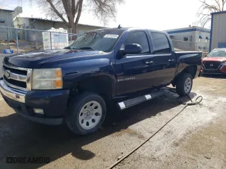2009 Chevrolet Silverado 1500 LTZ with VIN 3GCEK33329G212804, listed as a Copart auction lot 46704645 with 158,325 mi miles and Salvage Title. Bid and sale history available at carsss.com. Image 1.
