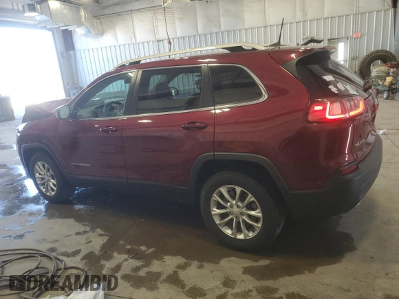 2019 Jeep Cherokee Latitude with VIN 1C4PJMCX0KD156840, listed as a Copart auction lot 56309475 with 25,320 mi miles and Salvage title. Bid and sale history available at DreamBid. Image 2.