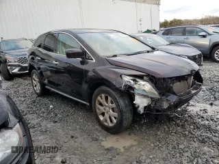 2007 Mazda CX-7 Sport with VIN JM3ER29L570120611, listed as a Copart auction lot 86691444 with 128,486 mi miles and Salvage Title. Bid and sale history available at carsss.com. Image 4.