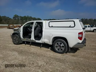 2020 Toyota Tundra 2WD SR with VIN 5TFRY5F1XLX257143, listed as a Copart auction lot 46160065 with 128,237 mi miles and Salvage Title. Bid and sale history available at carsss.com. Image 2.
