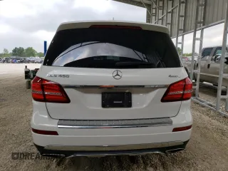 2017 Mercedes-Benz GLS 450 z VIN 4JGDF6EE9HA831182, wystawiony jako Copart lot #57079235 z przebiegiem 86 898 mil mil oraz Szkody całkowita. Historia ofert i sprzedaży dostępna na DreamBid. Obrazek 6.
