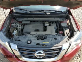 2018 Nissan Pathfinder S with VIN 5N1DR2MN7JC614550, listed as a Copart auction lot 60721215 with 135,189 mi miles and Salvage title. Bid and sale history available at DreamBid. Image 12.