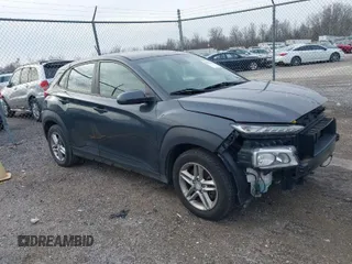 2020 Hyundai Kona SE with VIN KM8K1CAA8LU506649, listed as a IAAI auction lot 41811280 with 90,486 mi miles. Bid and sale history available at carsss.com. Image 1.