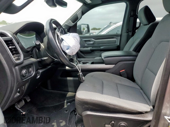 2022 Ram 1500 Big Horn with VIN 1C6RREBT2NN190449, listed as a Copart auction lot 57253495 with 88,735 mi miles and Salvage title. Bid and sale history available at DreamBid. Image 7.