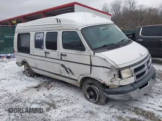 1999 Dodge Cargo Conversion with VIN 2B6HB11Y8XK563608, listed as a IAAI auction lot 41726411 with 199,239 mi miles. Bid and sale history available at carsss.com. Image 1.