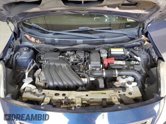 2014 Nissan Versa SV with VIN 3N1CN7AP0EK461009, listed as a Copart auction lot 47828175 with 125,832 mi miles and Clean Title. Bid and sale history available at DreamBid. Image 11.