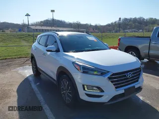 2021 Hyundai Tucson Ultimate with VIN KM8J3CAL6MU323503, listed as a IAAI auction lot 41871068 with 36,248 mi miles and . Bid and sale history available at DreamBid. Image 1.