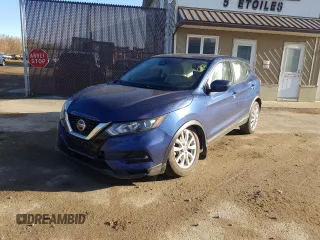 2020 Nissan Rogue Sport S with VIN JN1BJ1CW5LW376208, listed as a Copart auction lot 75482504 with 0 mi miles and Salvage Title. Bid and sale history available at carsss.com. Image 1.
