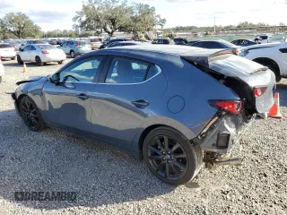 2023 Mazda 3 S Carbon Edition with VIN JM1BPBLM6P1608818, listed as a Copart auction lot 84762364 with 15,411 mi miles and Non repairable. Bid and sale history available at DreamBid. Image 2.