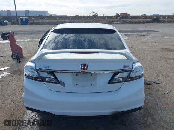 2015 Honda Civic Sedan Si with VIN 2HGFB6E53FH707773, listed as a IAAI auction lot 41427654 with 90,583 mi miles. Bid and sale history available at carsss.com. Image 16.