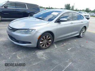 2015 Chrysler 200 S with VIN 1C3CCCBB1FN646524, listed as a IAAI auction lot 42048085 with 108,280 mi miles and . Bid and sale history available at DreamBid. Image 2.