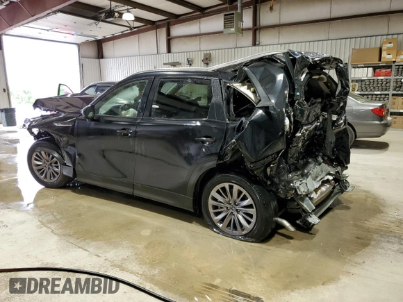 2025 Mazda CX-90 Select z VIN JM3KKAHD1S1201605, wystawiony jako Copart lot #58155135 z przebiegiem Nie podano mil oraz Szkody całkowita. Historia ofert i sprzedaży dostępna na DreamBid. Obrazek 2.