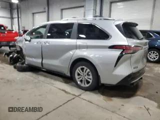 2023 Toyota Sienna Platinum with VIN 5TDESKFCXPS084364, listed as a Copart auction lot 85264314 with 19,158 mi miles and Salvage Title. Bid and sale history available at DreamBid. Image 2.