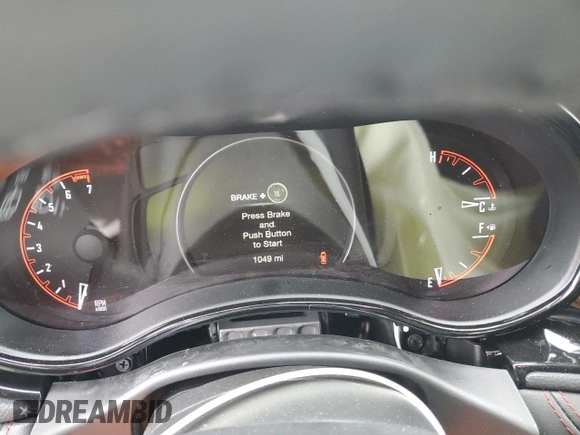2025 Dodge Durango GT Plus with VIN 1C4RDJDGXSC510043, listed as a Copart auction lot 51793645 with 1,049 mi miles and Salvage title. Bid and sale history available at DreamBid. Image 9.