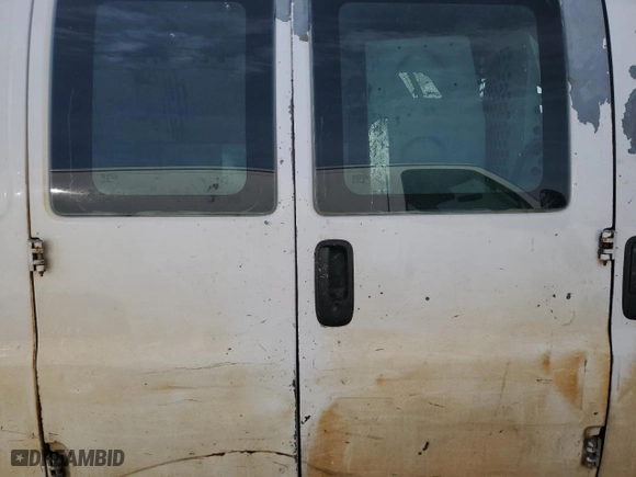 2003 Chevrolet Express Cargo Van with VIN 1GCHG35U531220101, listed as a Copart auction lot 49040665 with 321,267 mi miles and Salvage Title. Bid and sale history available at carsss.com. Image 12.