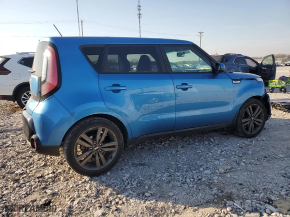 2015 Kia Soul + with VIN KNDJP3A54F7219054, listed as a Copart auction lot 48192885 with NaN miles and Salvage Title. Bid and sale history available at carsss.com. Image 3.