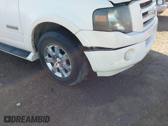 2007 Ford Expedition Limited with VIN 1FMFU19527LA56416, listed as a IAAI auction lot 41655342 with 25,549 mi miles. Bid and sale history available at carsss.com. Image 6.