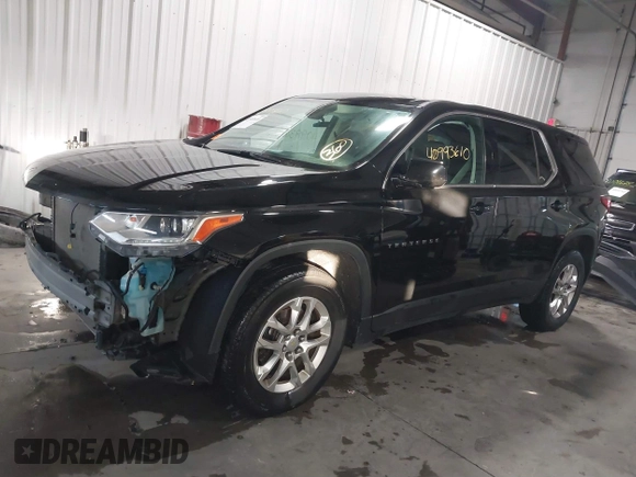 2020 Chevrolet Traverse LS with VIN 1GNEVLKW3LJ167596, listed as a IAAI auction lot 40993610 with 119,667 mi miles. Bid and sale history available at carsss.com. Image 15.