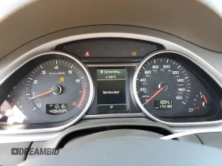 2012 Audi Q7 Premium Plus with VIN WA1LGAFE2CD005256, listed as a Copart auction lot 52233385 with 174,182 mi miles and Salvage title. Bid and sale history available at DreamBid. Image 9.