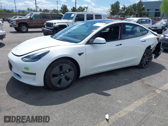 2023 Tesla Model 3 with VIN 5YJ3E1EA5PF502066, listed as a IAAI auction lot 41934960 with 17,926 mi miles and . Bid and sale history available at carsss.com. Image 25.