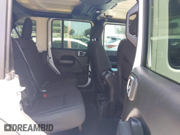2018 Jeep Wrangler Unlimited Sport S with VIN 1C4HJXDN7JW232530, listed as a IAAI auction lot 42362544 with 89,972 mi miles and . Bid and sale history available at DreamBid. Image 8.