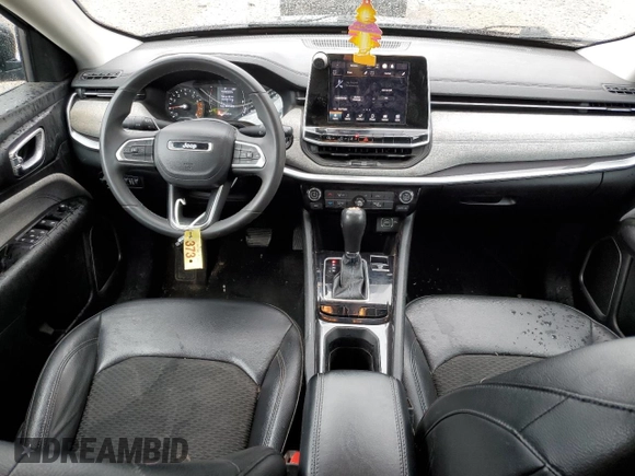 2022 Jeep Compass Latitude с VIN 3C4NJCBB4NT174893, выставлен на аукционе Copart как лот 55798225 с пробегом 76 921 миль миль и Списание • Salvage title. История ставок и продаж доступна на DreamBid. Изображение 8.